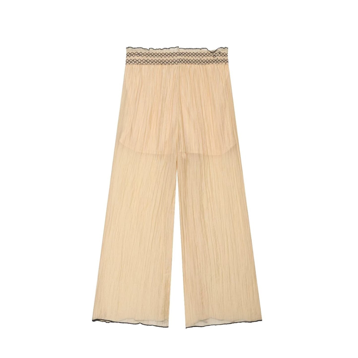 suit Women's 2 pieces contrasting stitching vest style top+Pants