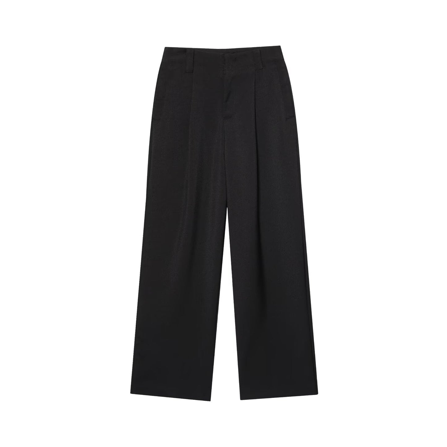 Women's 2025 new fashion loose double breasted lapel vest+Pants suit