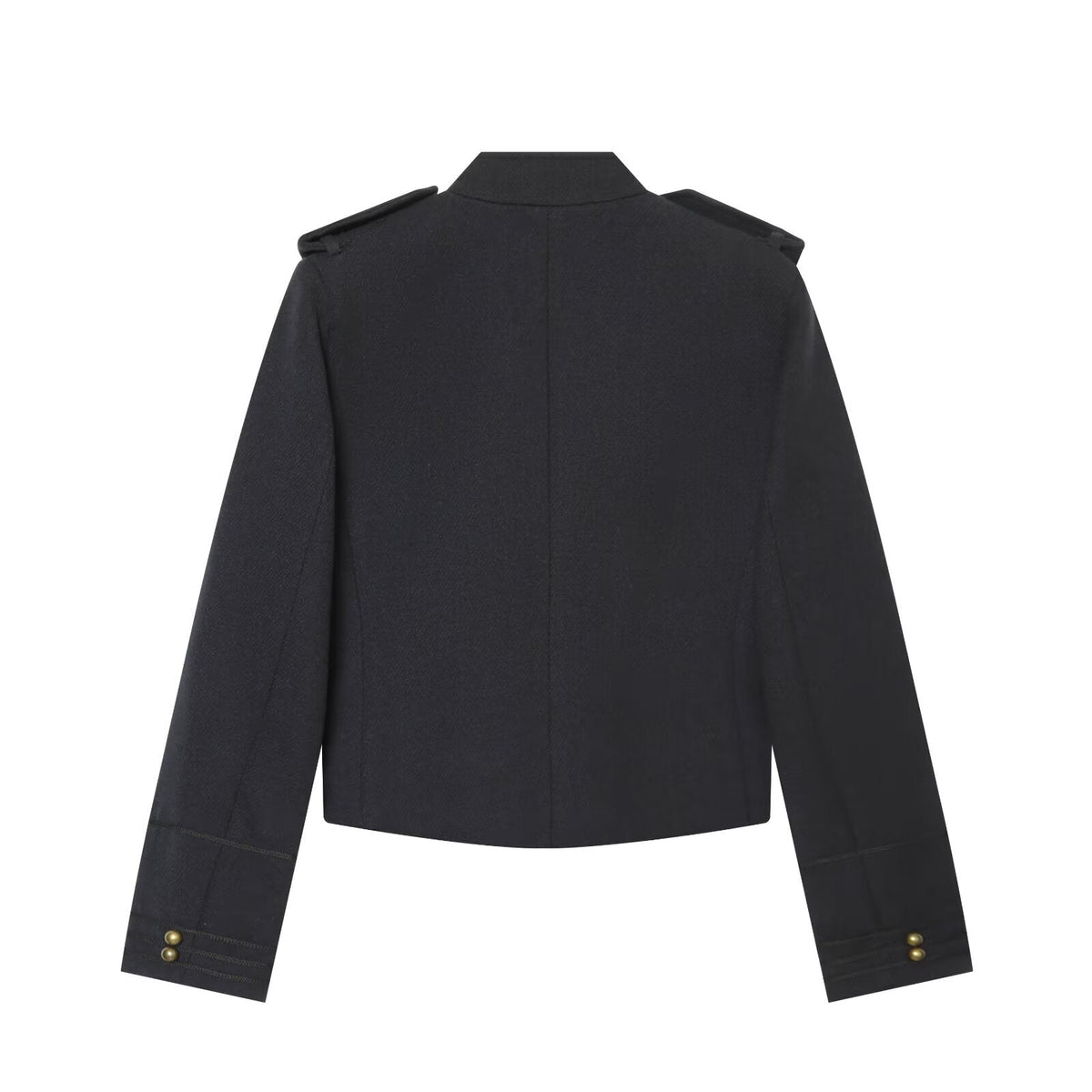 Women's Short rope knot buckle Jacket Coat