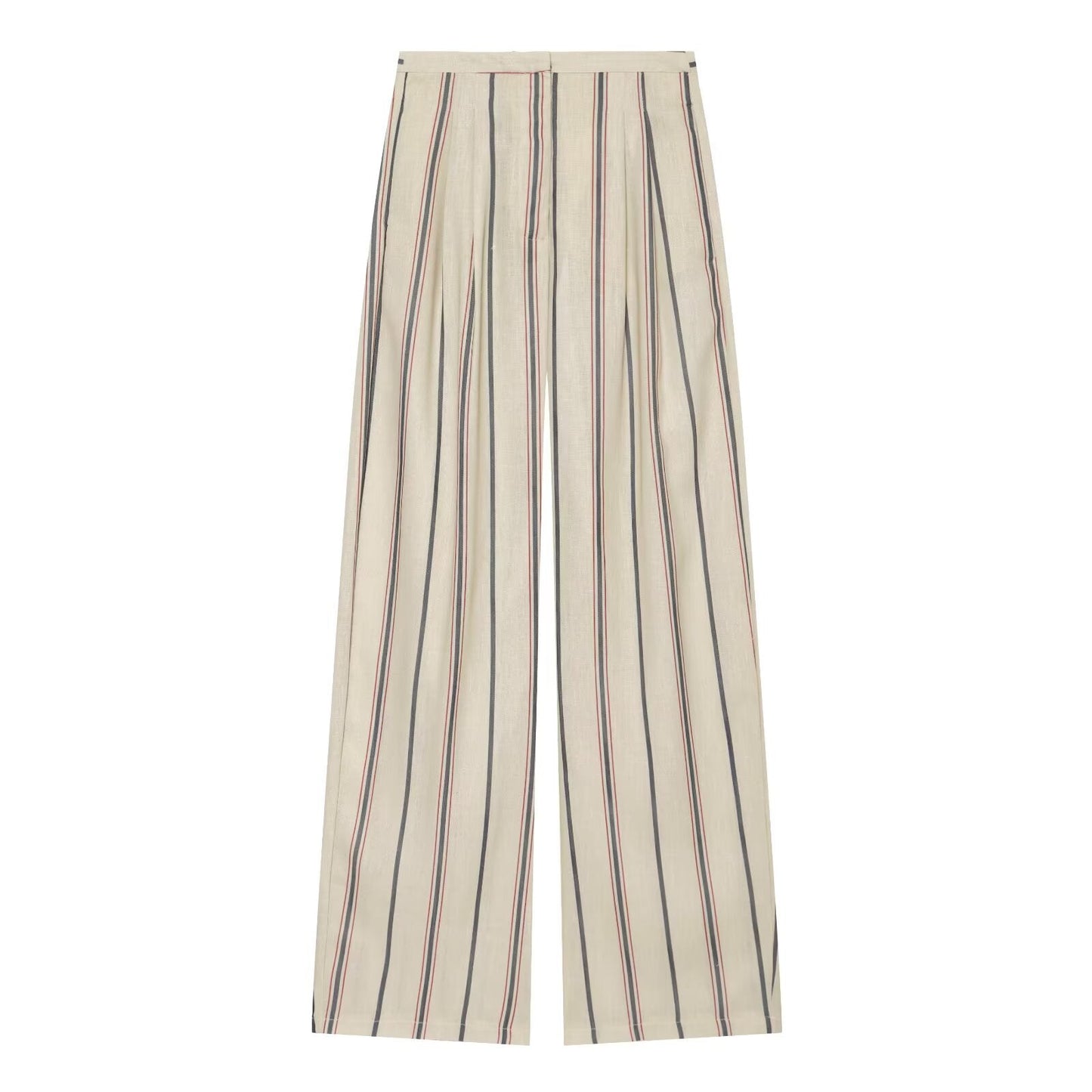 suit Women's 2 pieces short striped Blazer Coat +Pants