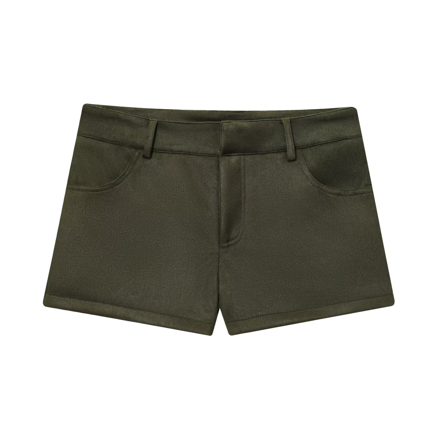 Women's new fashion anti suede effect loose suit jacket+shorts suit