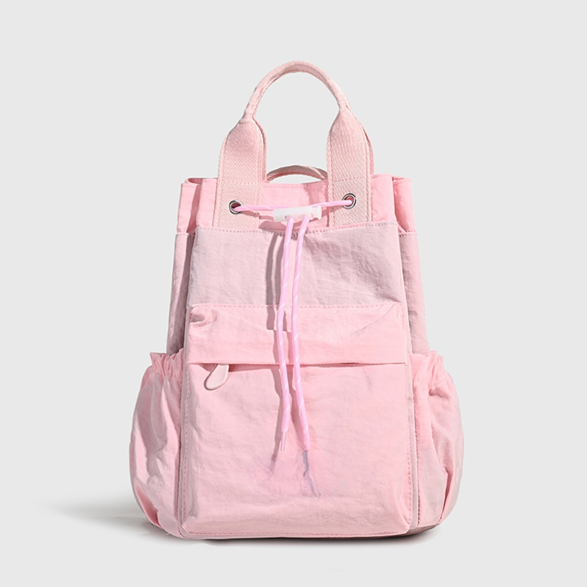 Women's new casual fashion large-capacity drawstring backpack