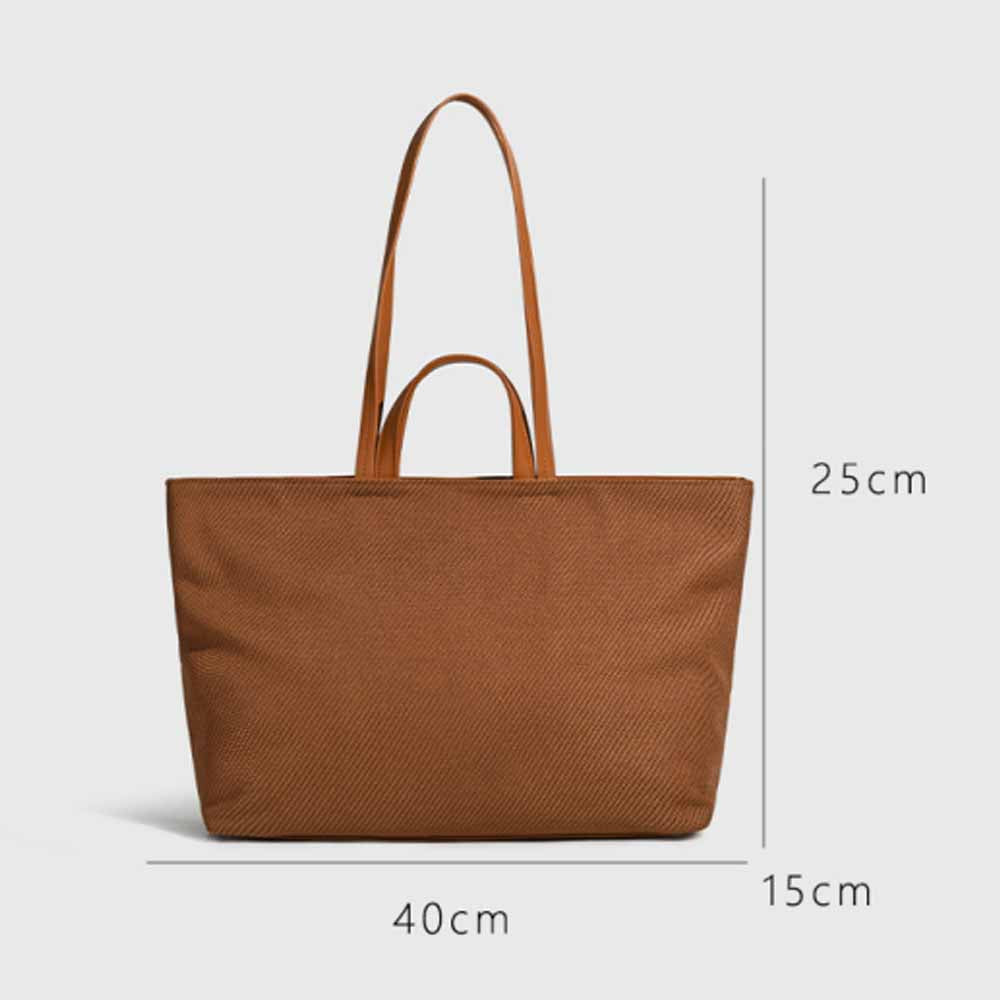 Women's new fashion and leisure large-capacity portable shoulder bag