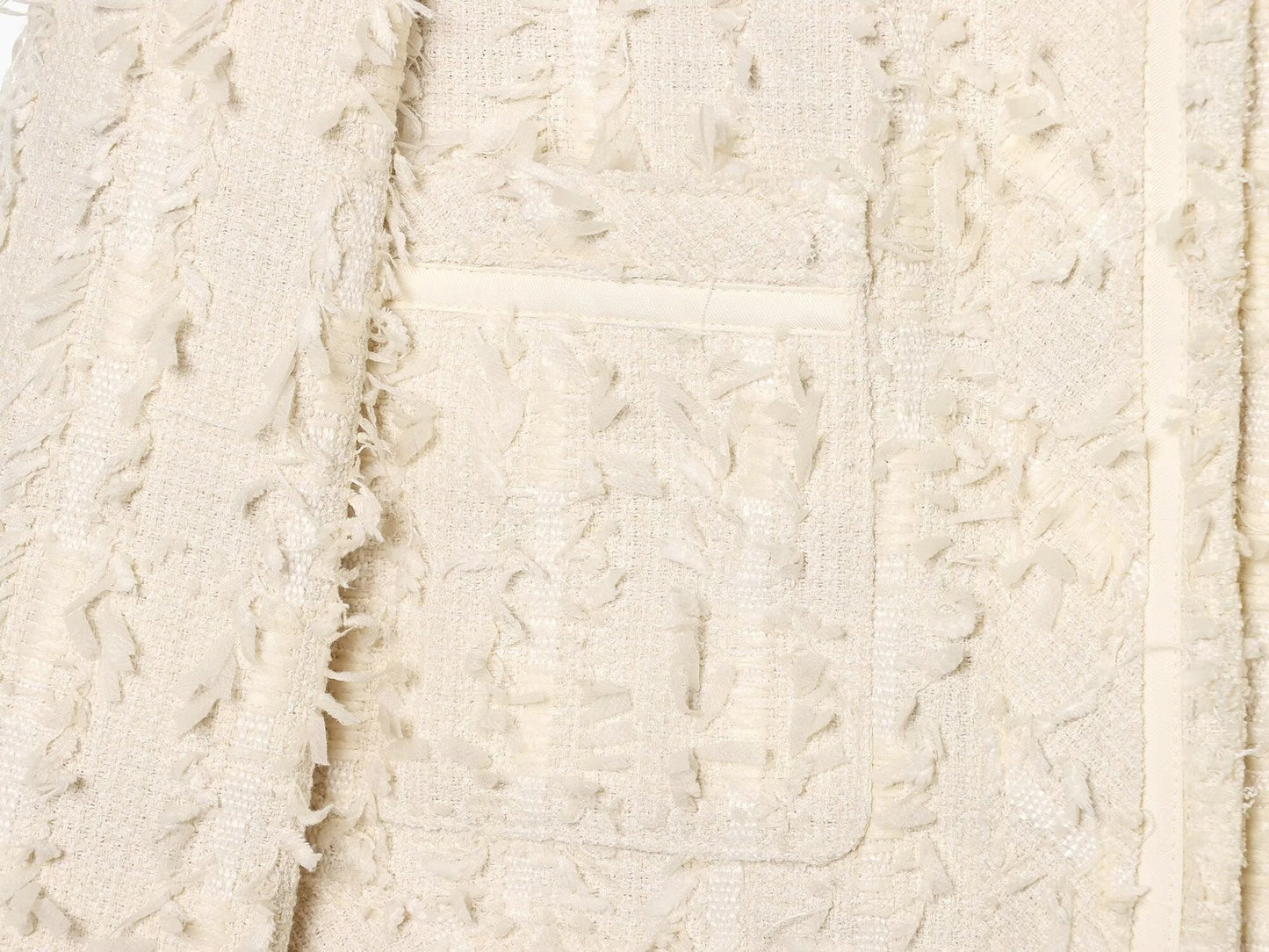 Women's casual high neck jacquard Coat