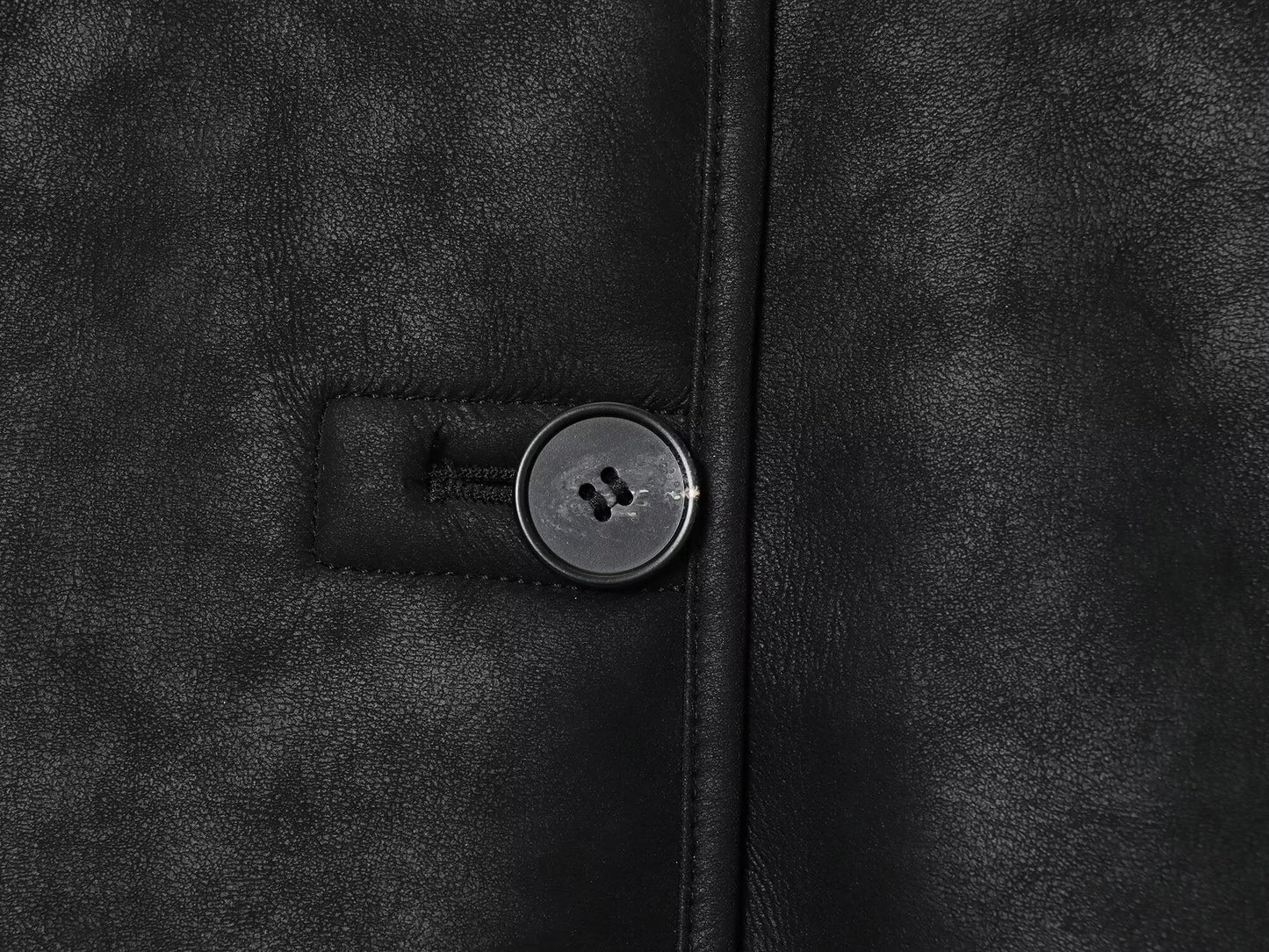 Women's new fashion anti suede effect double-sided jacket Coat