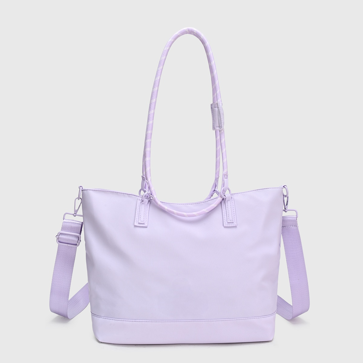 Women's new casual fashion zipper large capacity portable shoulder bag