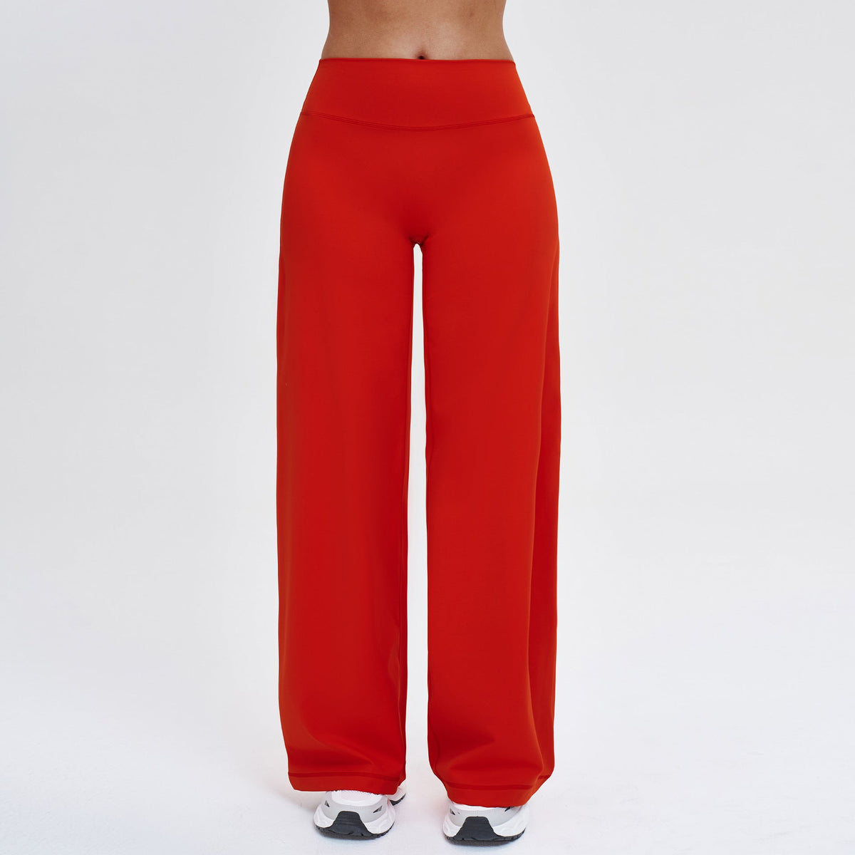 Women's new sanding slim pants loose wide-leg casual pants