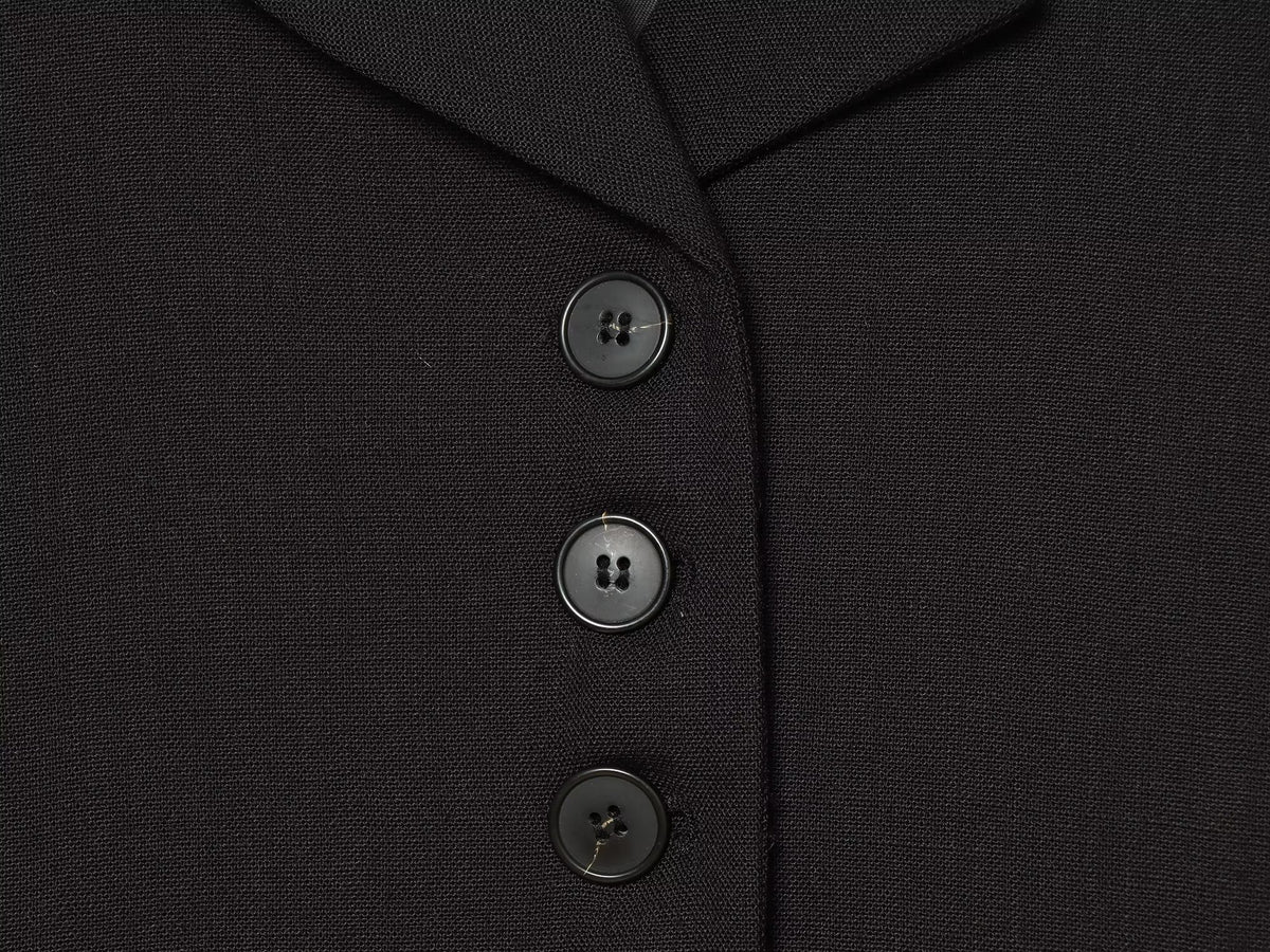 suit Women's 2 pieces button decoration Straight cut Blazer Coat +Pants