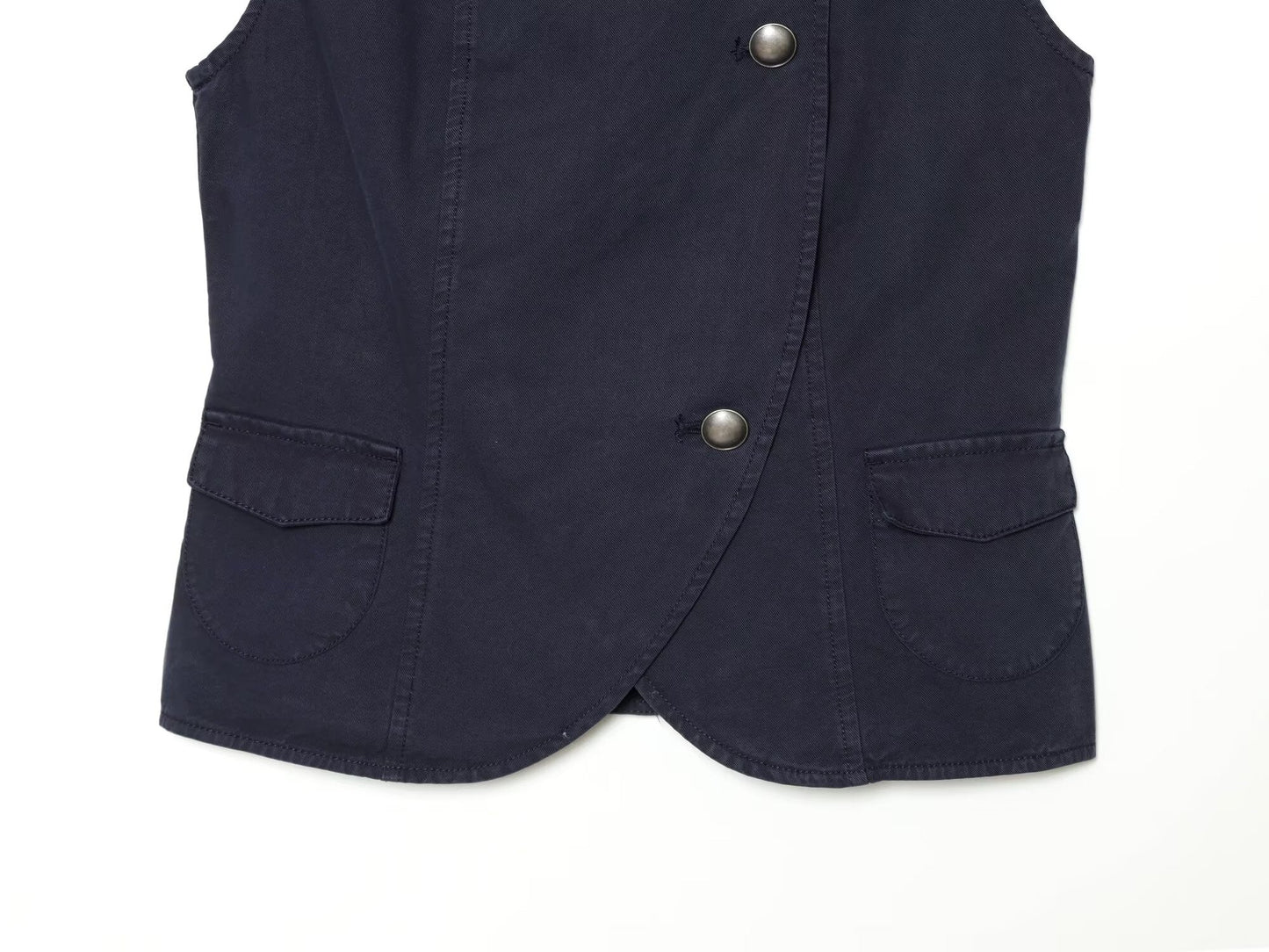 suit Women's 2 pieces breasted decorative vest style top+skirt