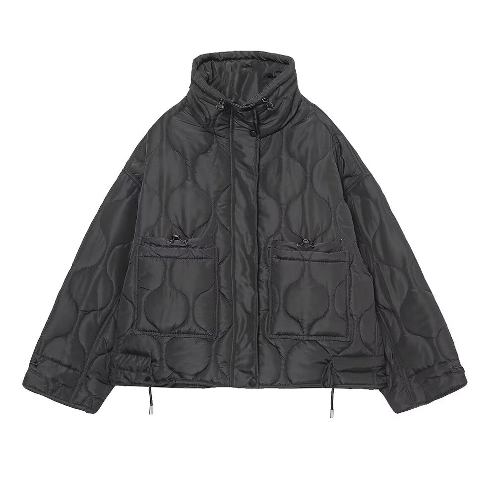 Women's loose warm cotton jacket Coat