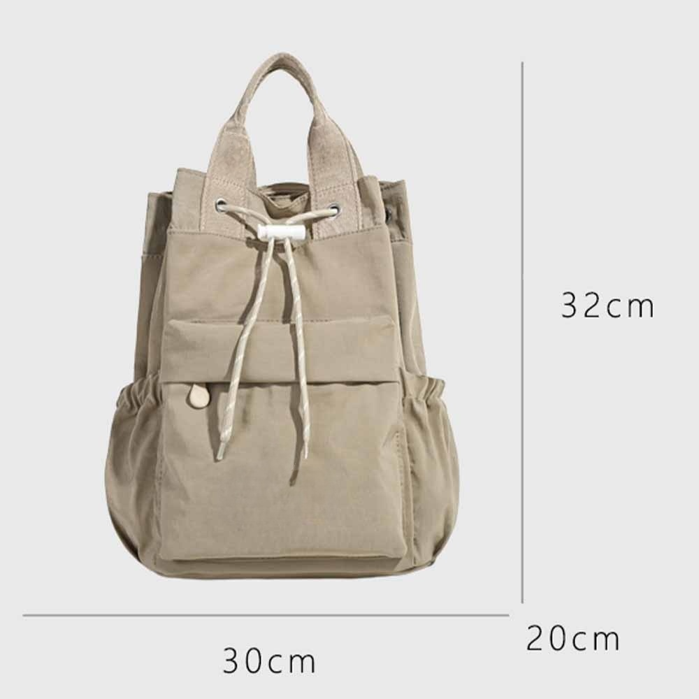 Women's new casual fashion large-capacity drawstring backpack
