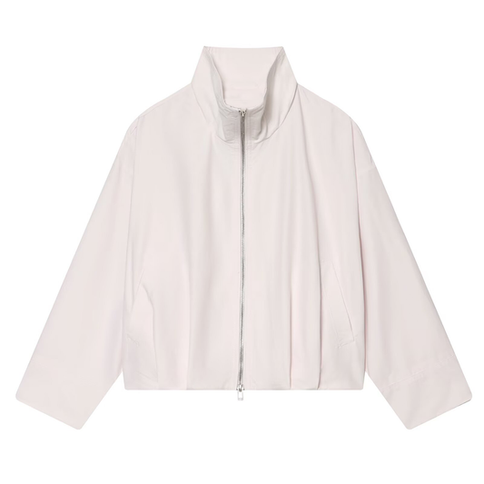 Women's long sleeved high neck pilot jacket Coat