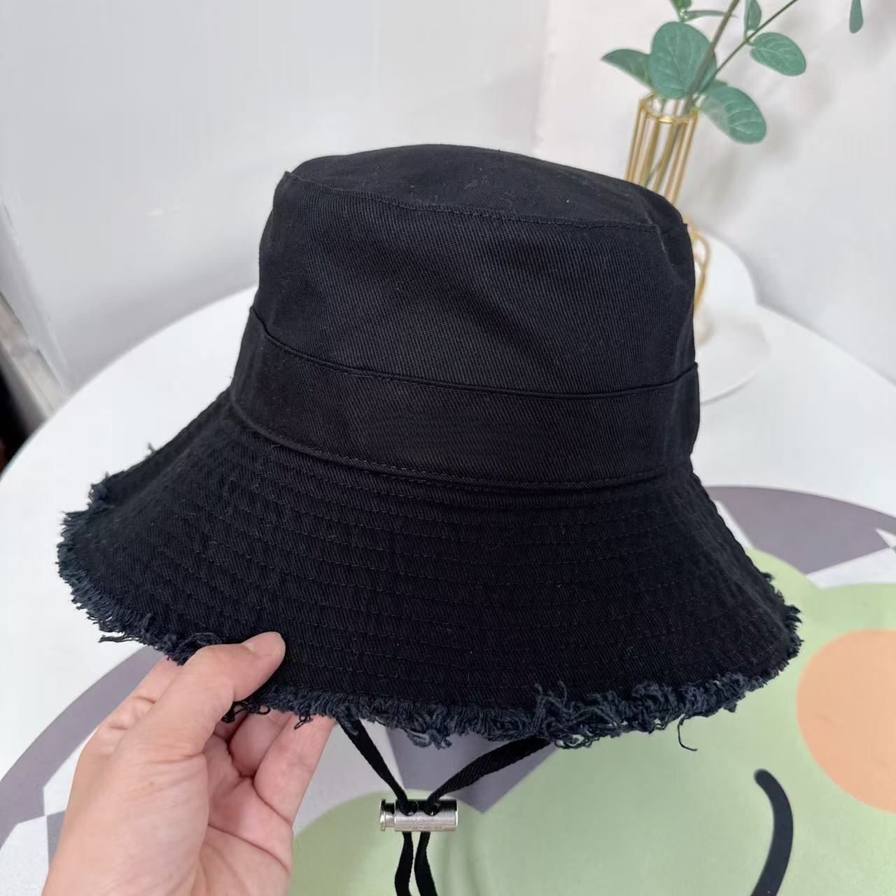 Women's new rope holiday sun protection basin hat burr fisherman's hat
