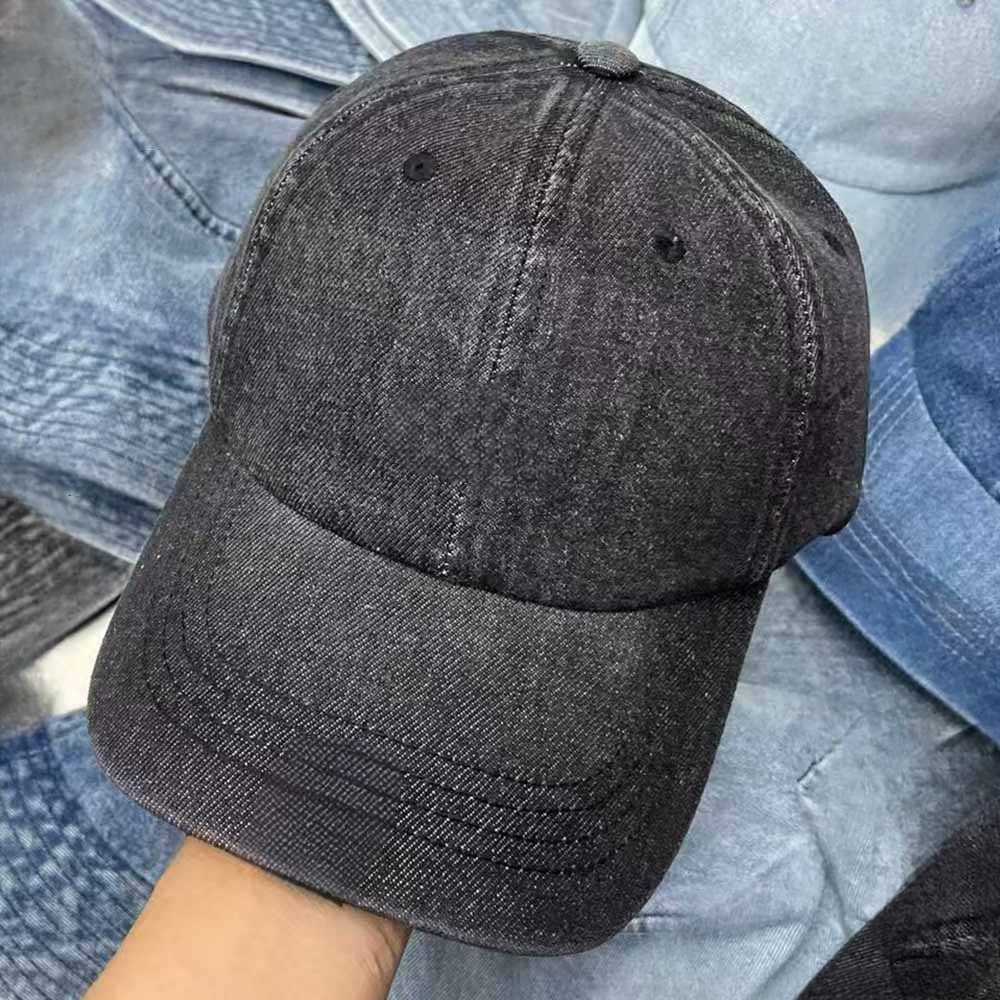Women's new casual Joker denim baseball cap