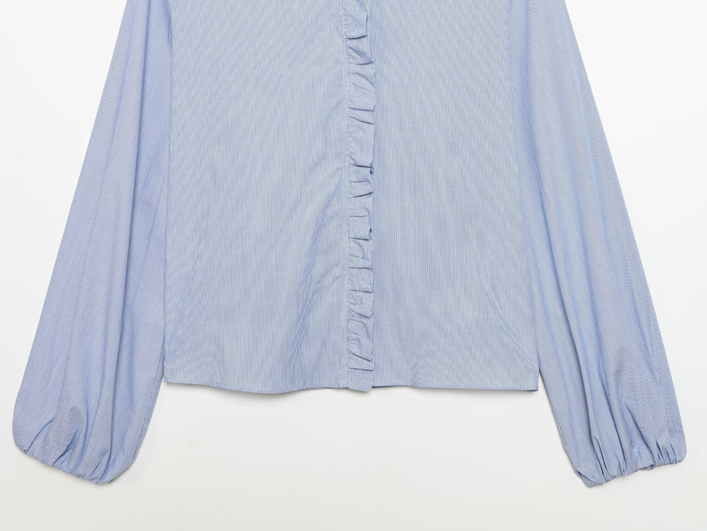 Women's 2026 layered decoration casual poplin shirt