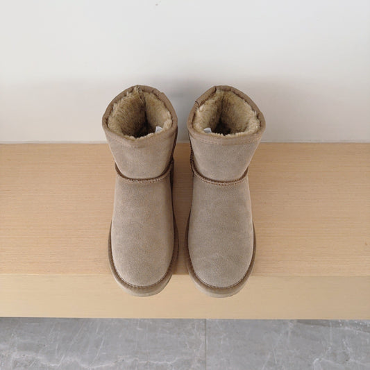 New short tube thickened winter snow boots