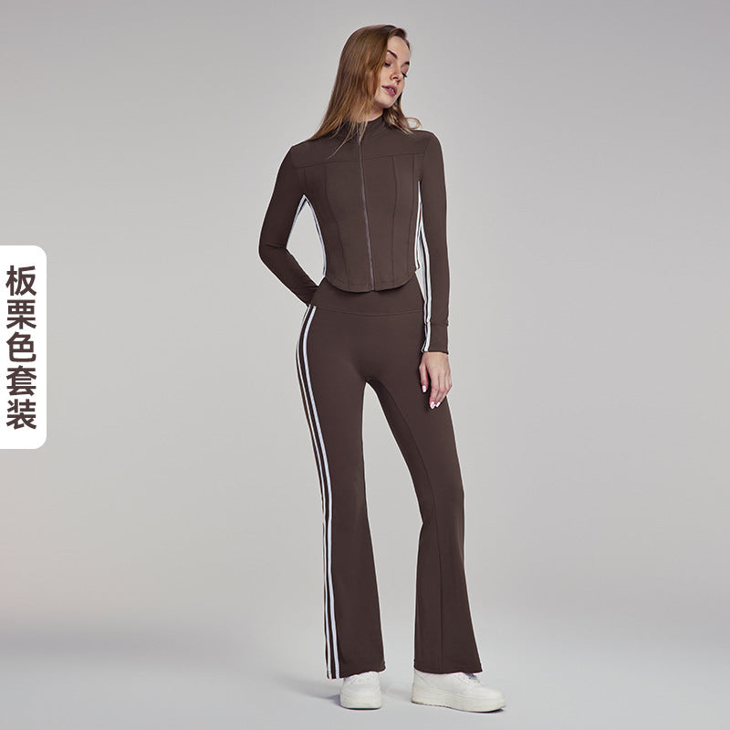 LU Women's new two-piece outdoor fitness clothing sports suit