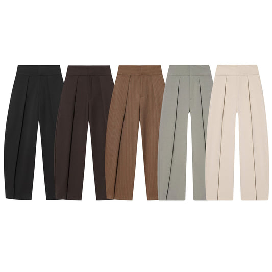 Women's balloon version casual pleated pants