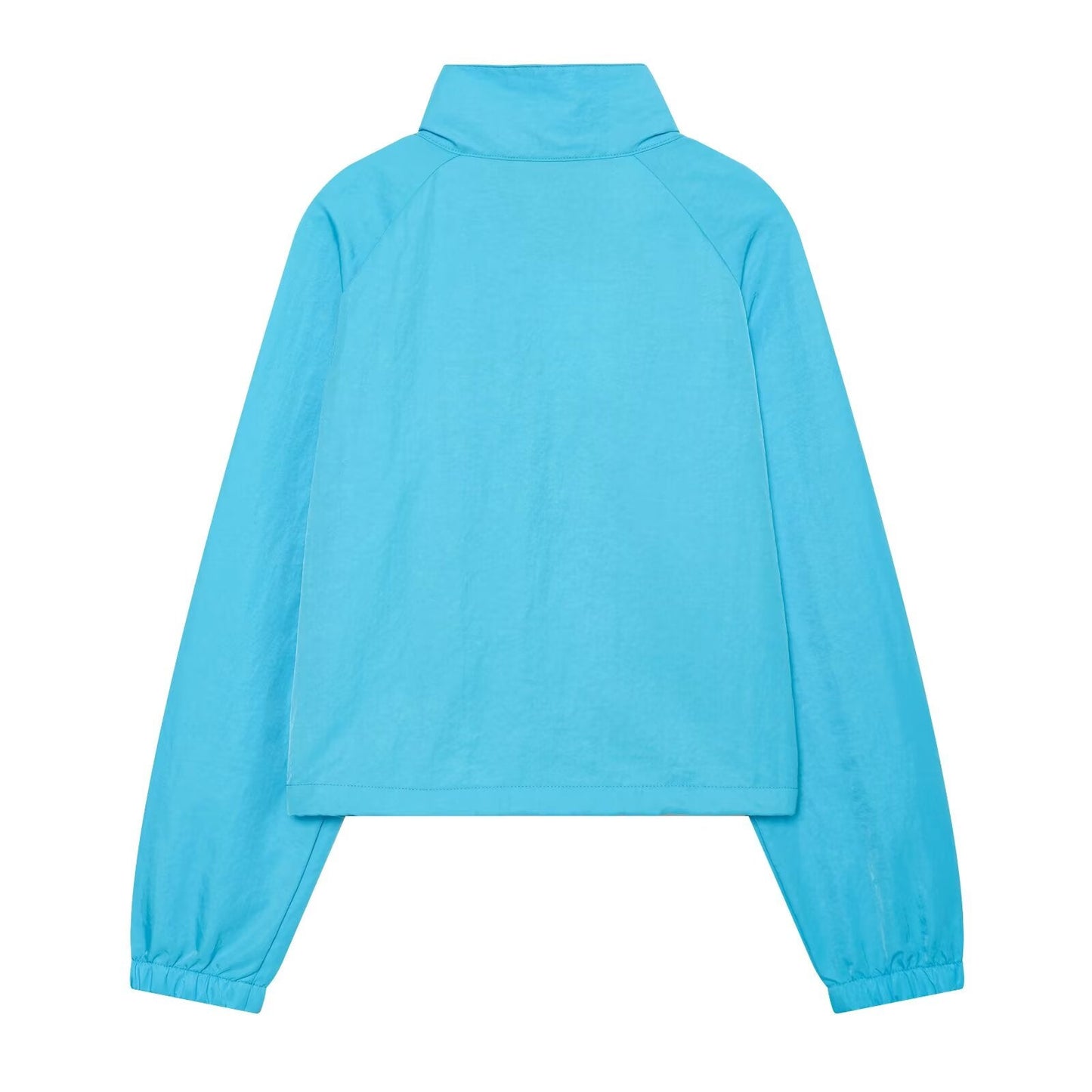 Women's technology fabric stand collar zipper Coat