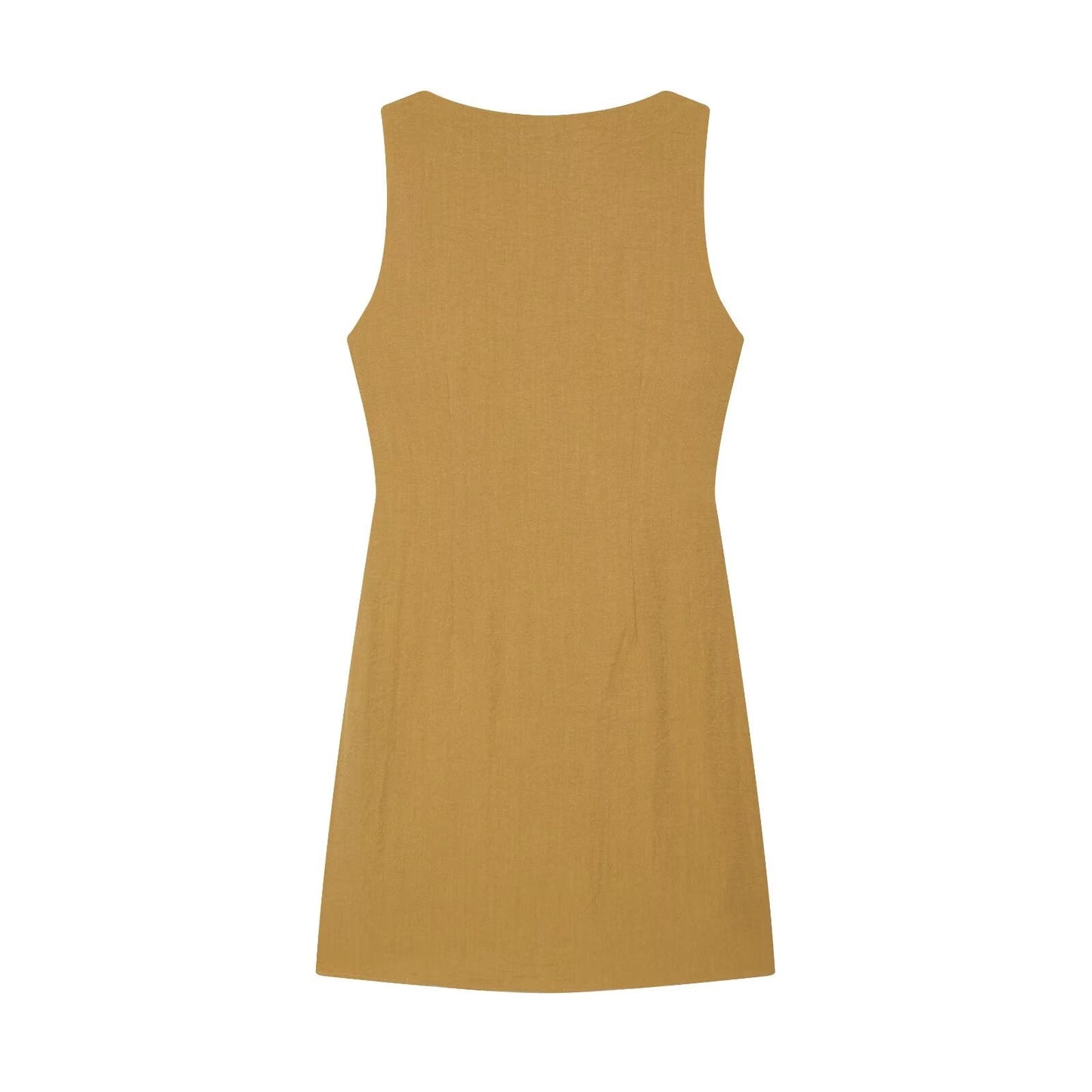 2026 Women's Sleeveless Waist-Tied Dress