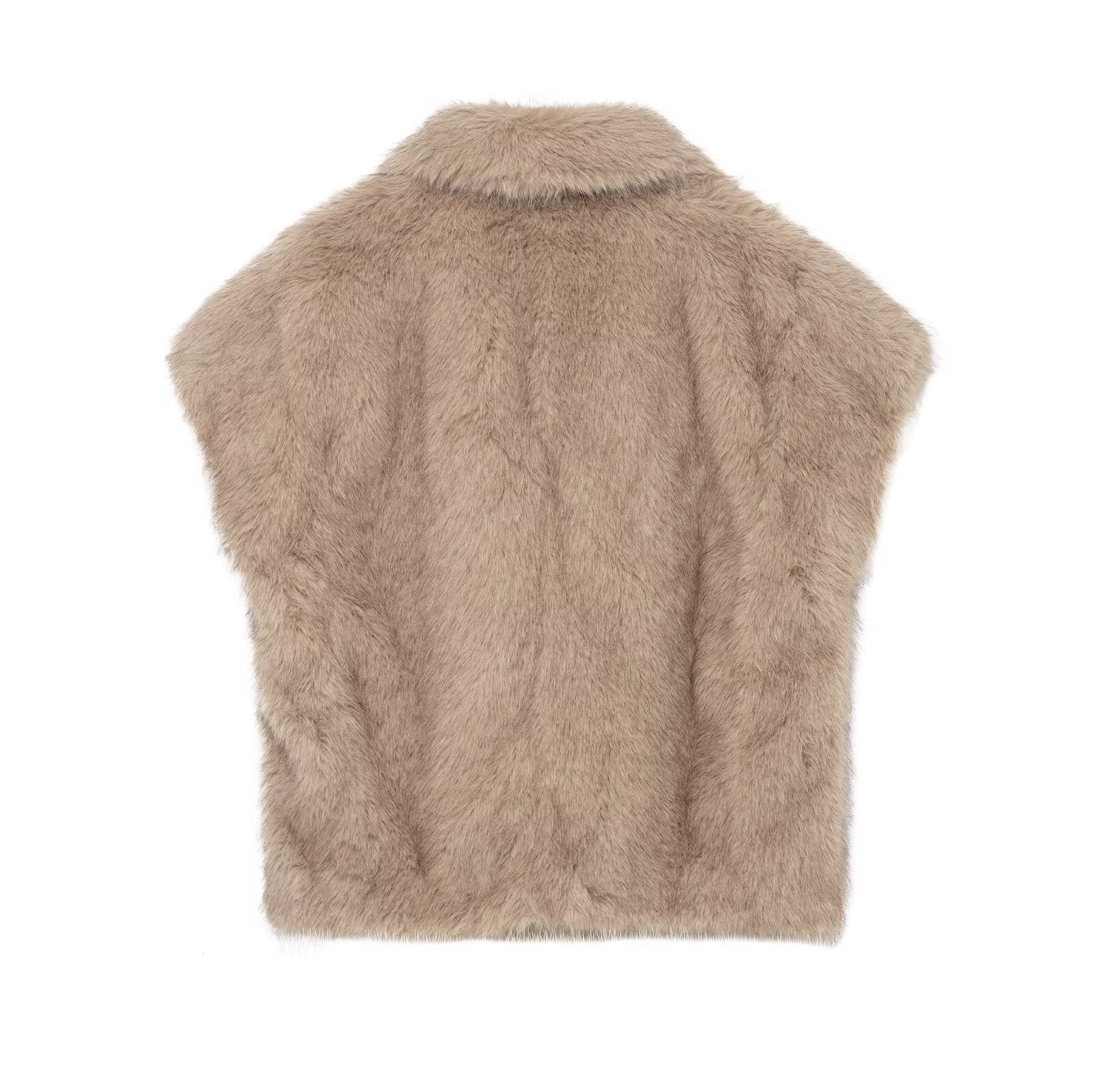 Women's new faux fur vest