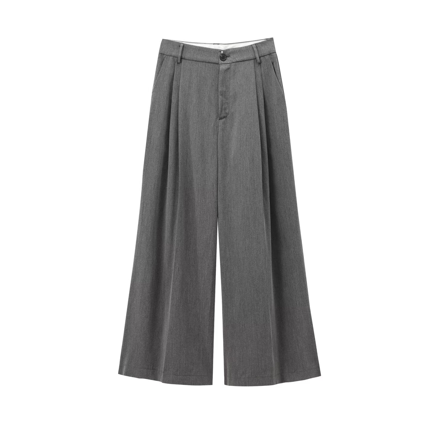 2026 Women's Loose Casual Double Pleat Pants