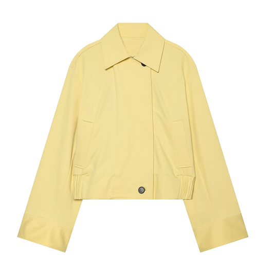 Women's casual short lapel Coat