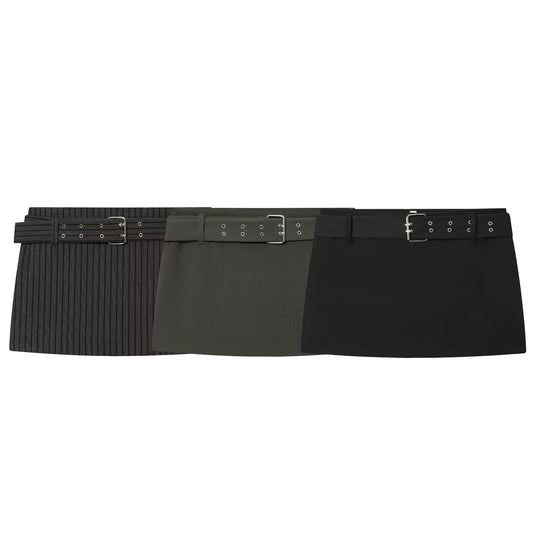 2026 Women's With Belt slim versatile culottes