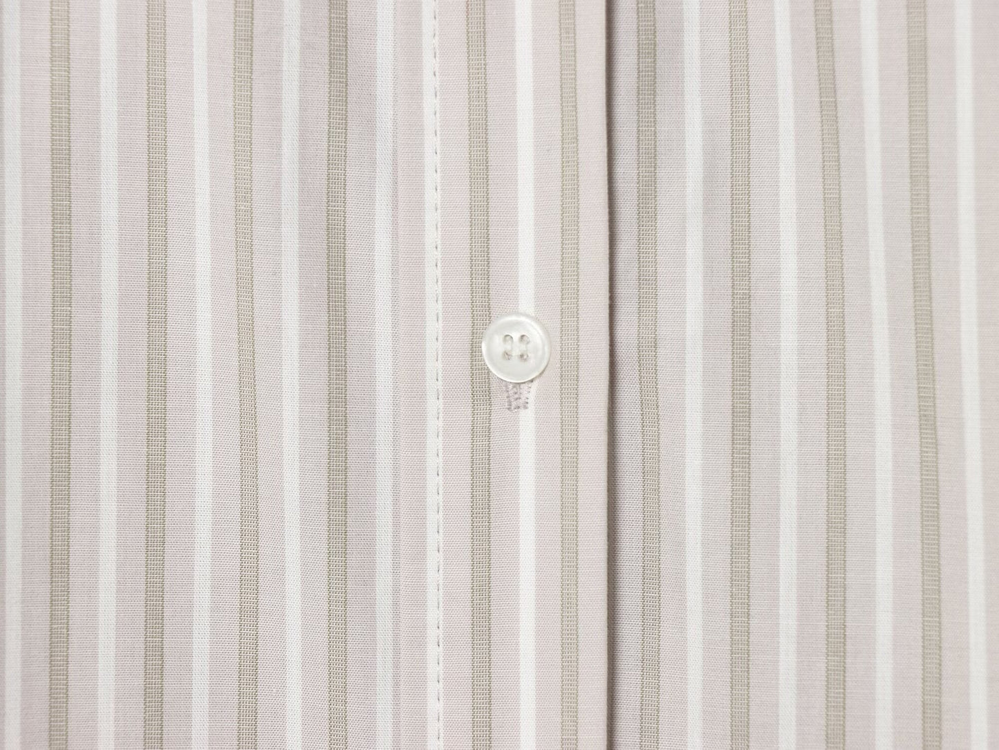 Women's Casual Lapel Striped Poplin Shirt