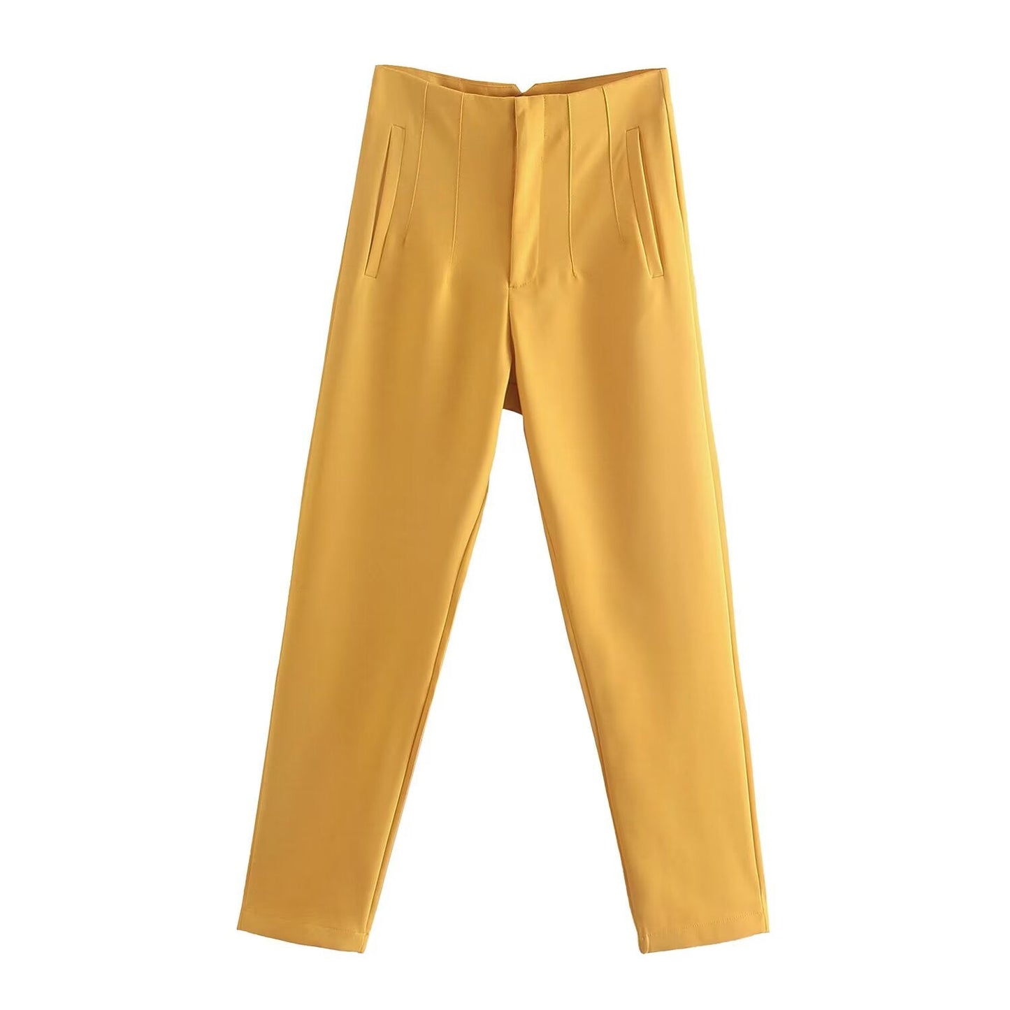 2026 Women's multi-color pleated high waisted pants