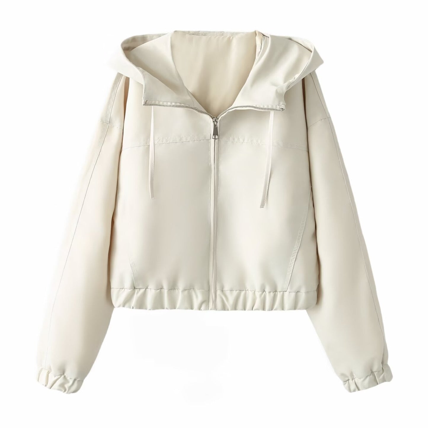Women's casual short hooded jacket Coat