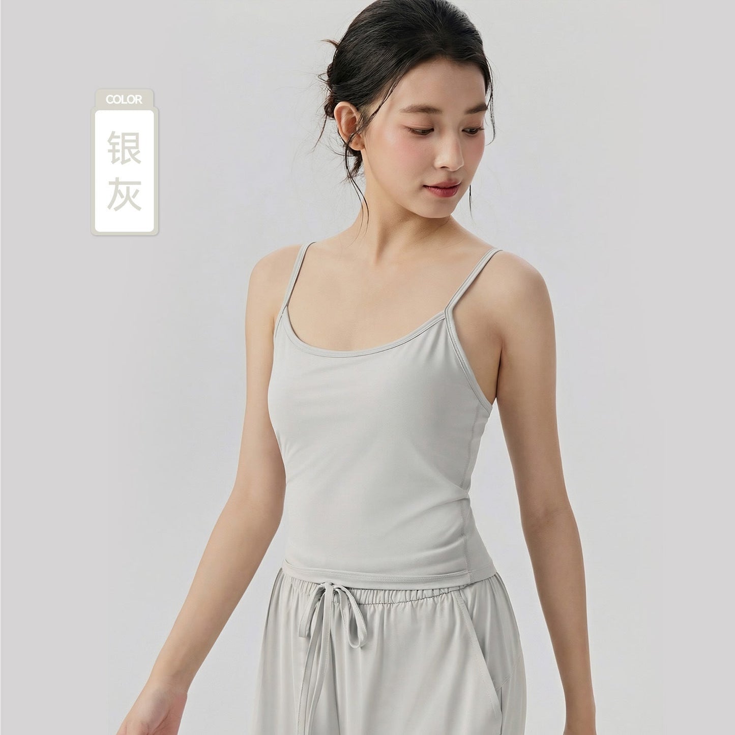 Women's 2026 summer new anti-ultraviolet sports vest with chest pad