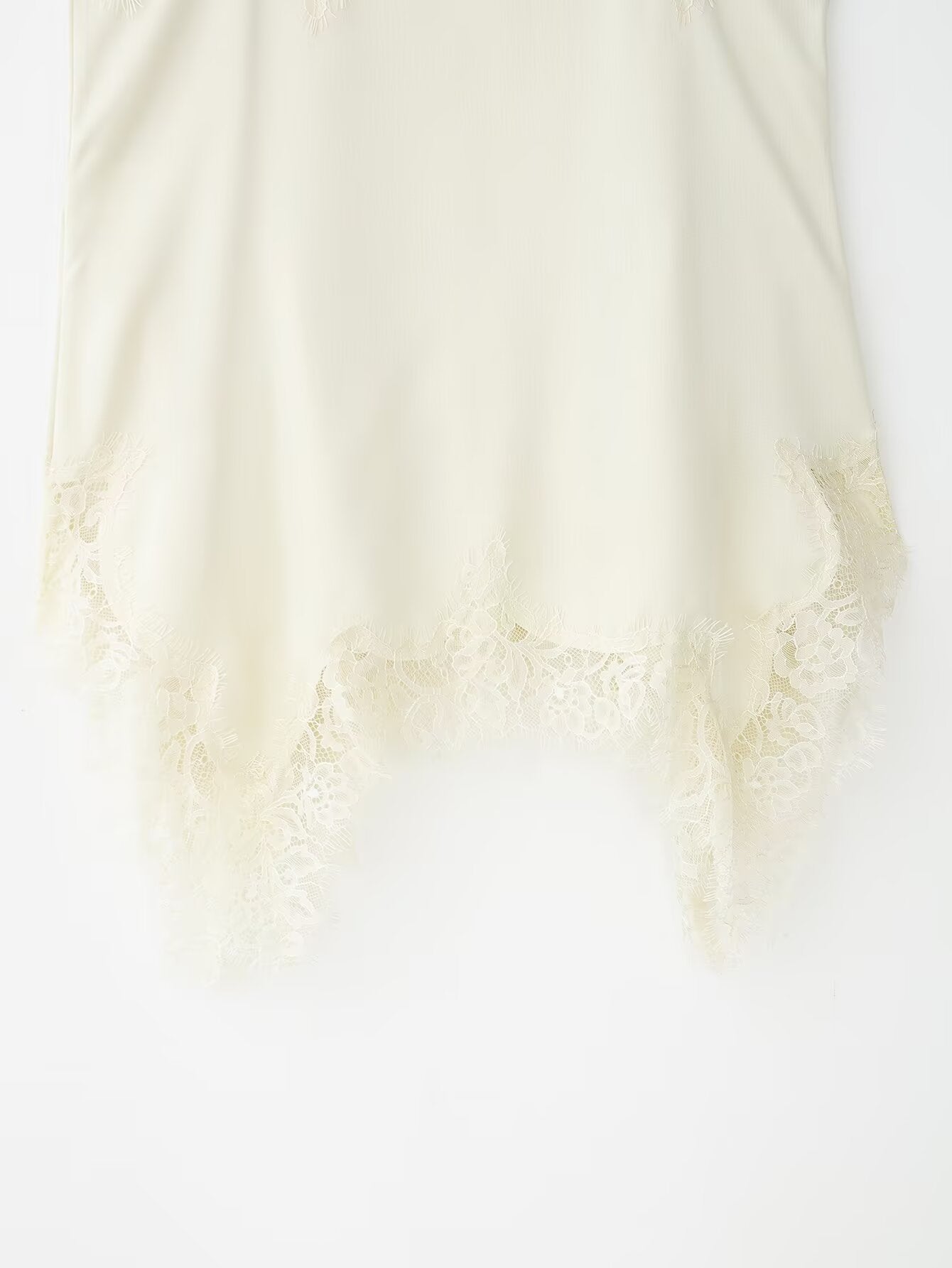 Women's lace lingerie style suspender top