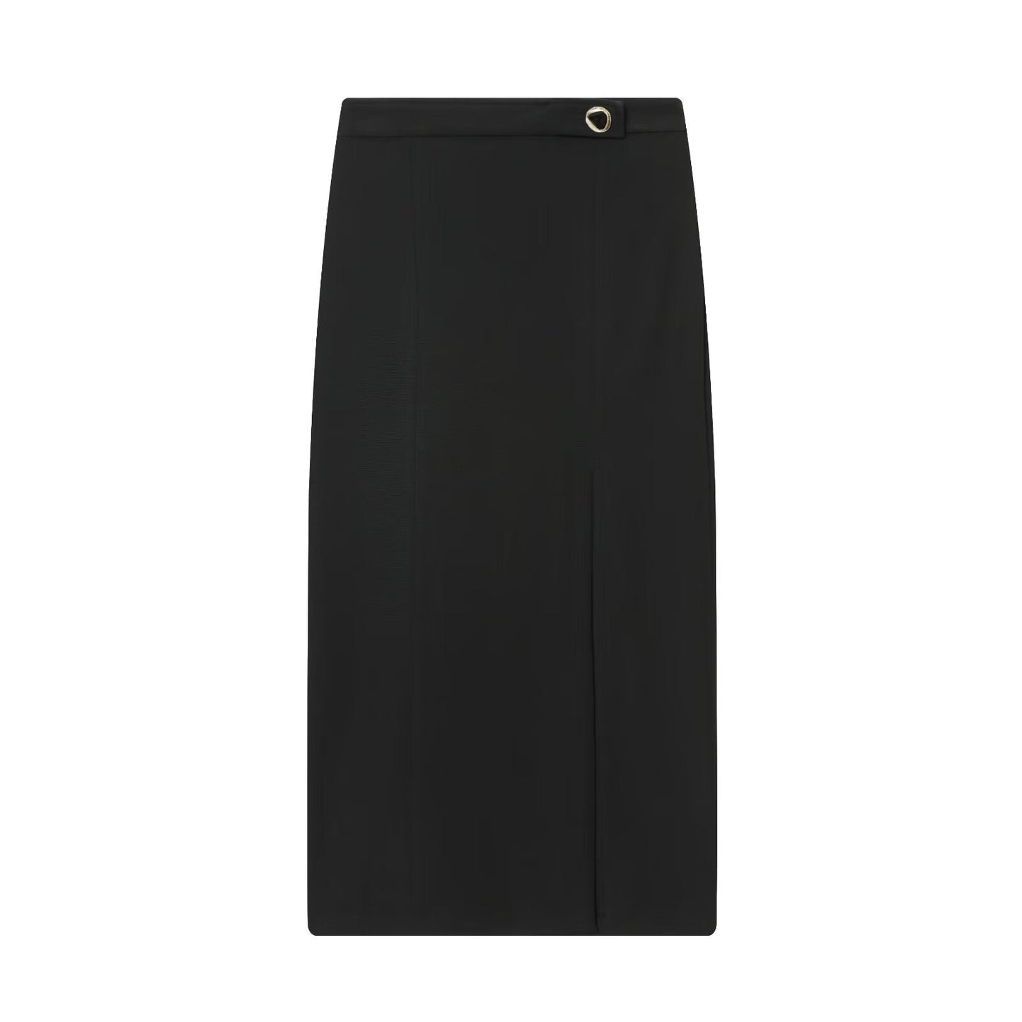 Women's new fashion bubble sleeve hem waist cinched suit jacket+Skirts suit