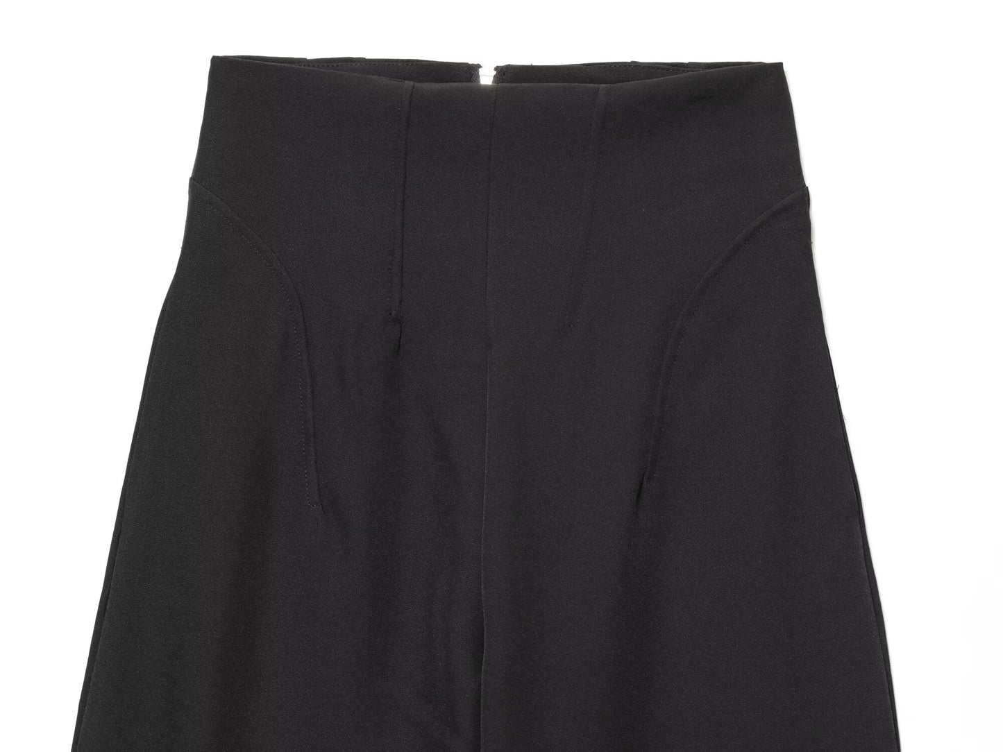 Women's new fashion comfortable loose high waisted zipper pants