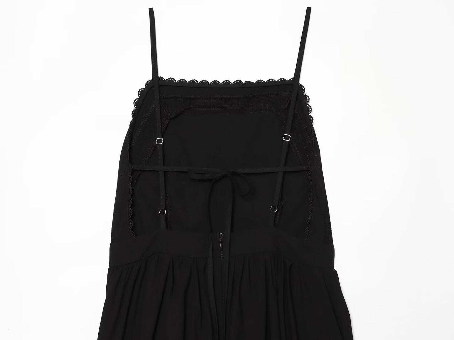 Women's hollowed out embroidered MIDI dress