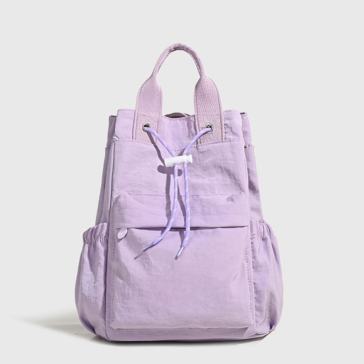 Women's new casual fashion large-capacity drawstring backpack