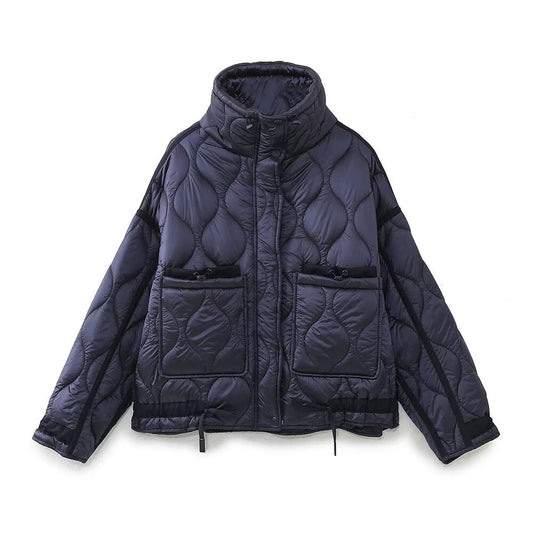 Women's loose warm cotton jacket Coat
