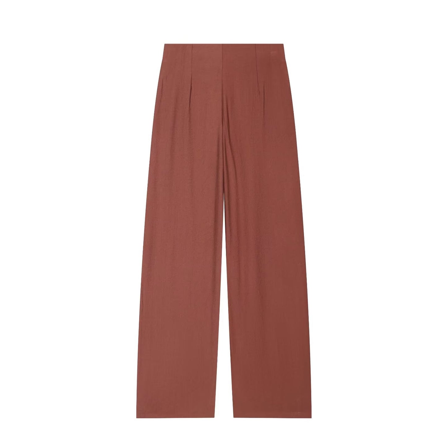 suit Women's 2 pieces bow decoration Wrapping style pants + Hanging neck top