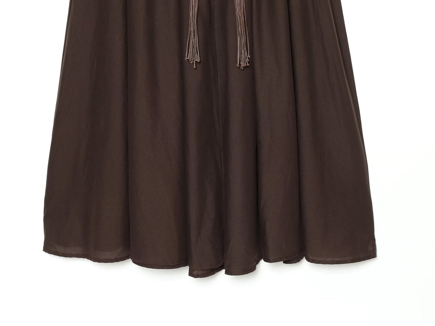 Women's with Belt vacation style cotton dress