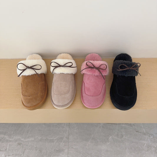 New winter warm plus velvet slippers