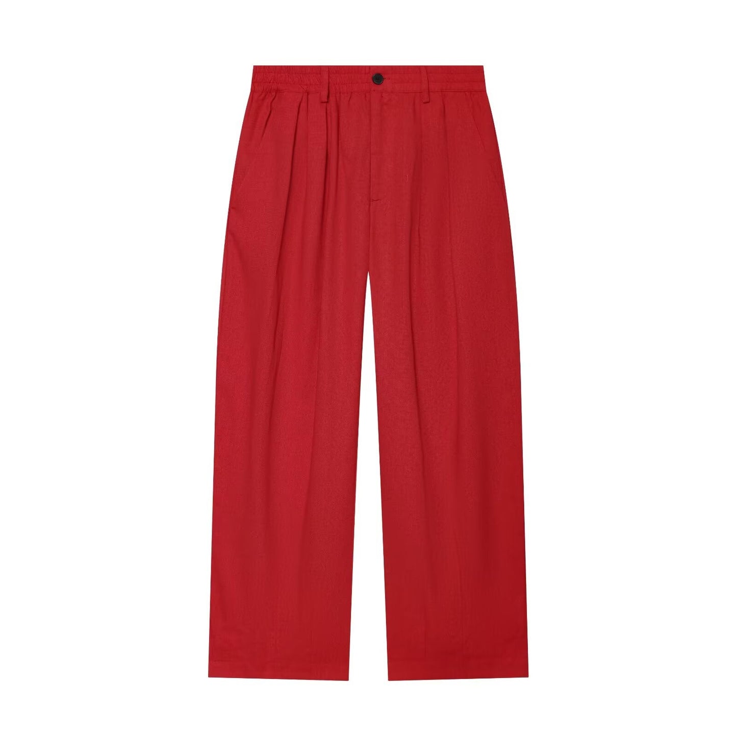 suit Women's 2 pieces casual linen blend shirt+Pants