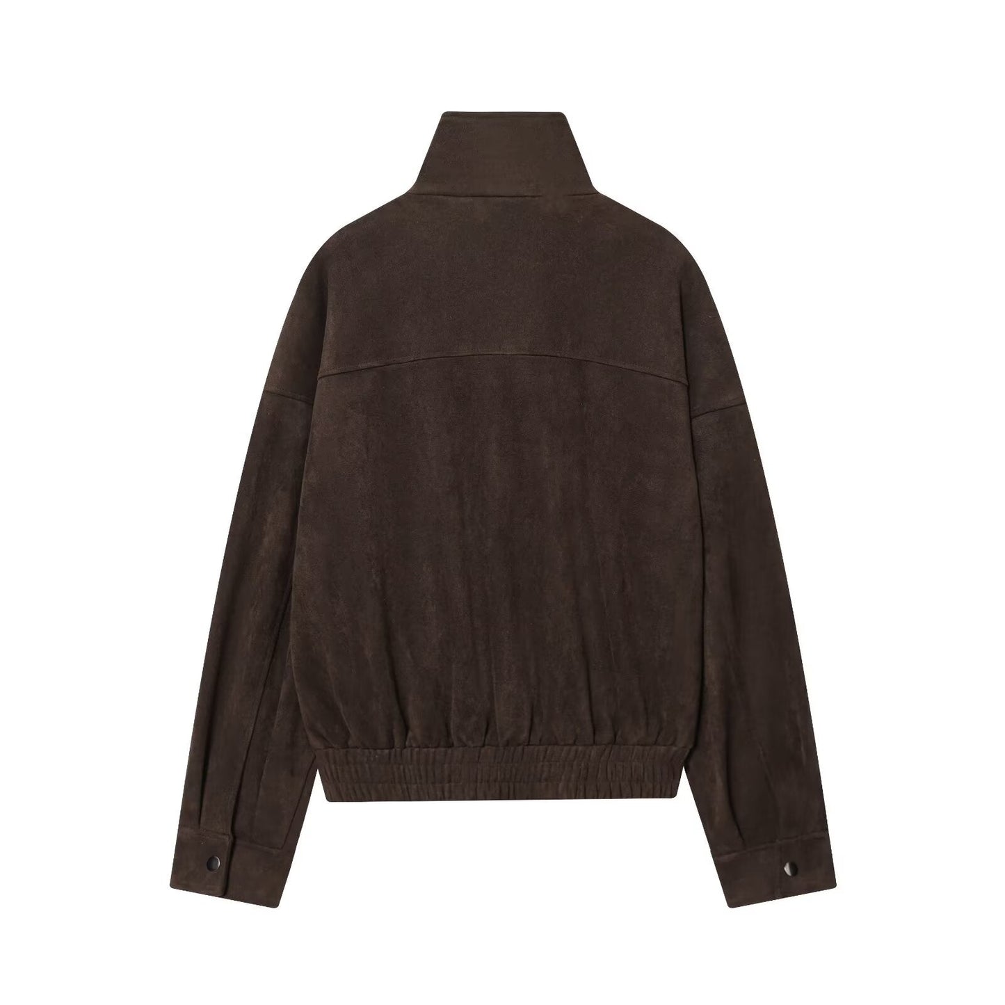 Women's new fashion Anti suede effect casual pilot jacket Coat