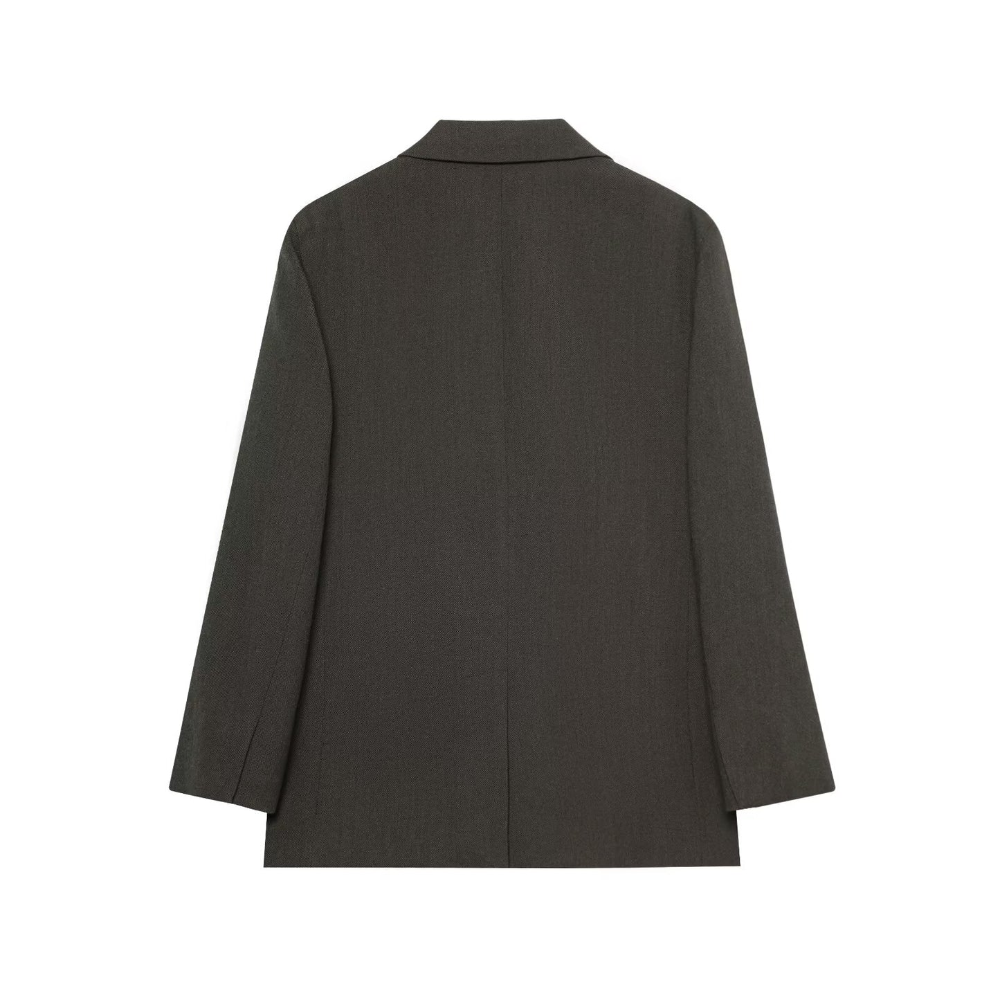 Women's new fashion loose single breasted blended suit jacket