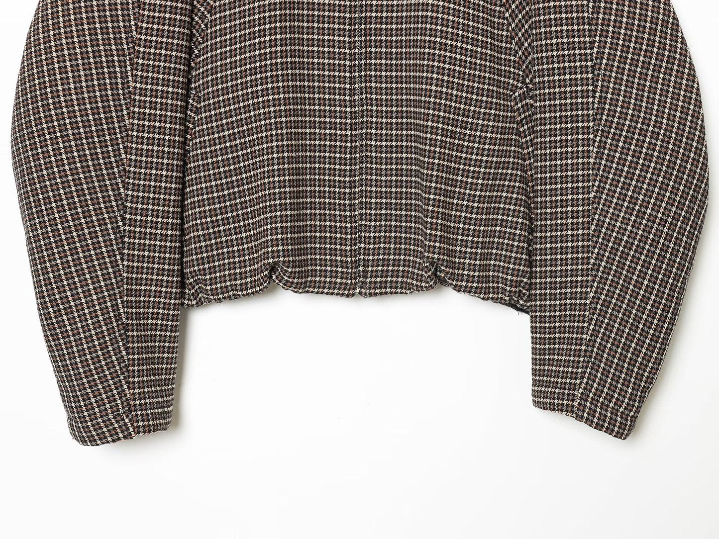 suit Women's 2 pieces plaid cotton pilot jacket Coat+Skirts