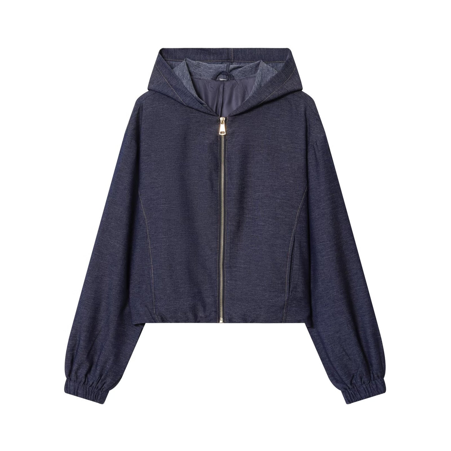 Women's new fashion casual hooded flying jacket Coat + Pants suit