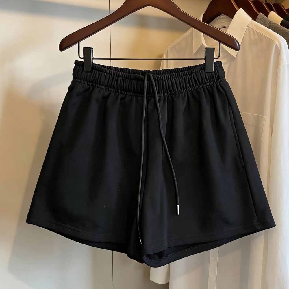 2026 women's new sports and leisure multicolor waist drawstring shorts