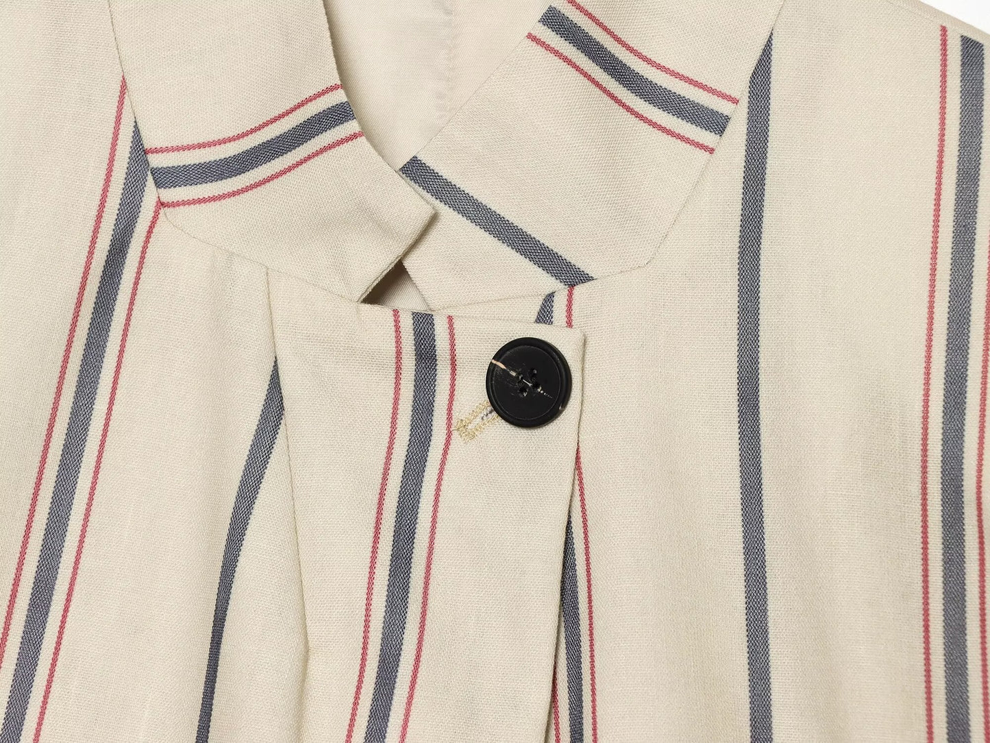 suit Women's 2 pieces short striped Blazer Coat +Pants