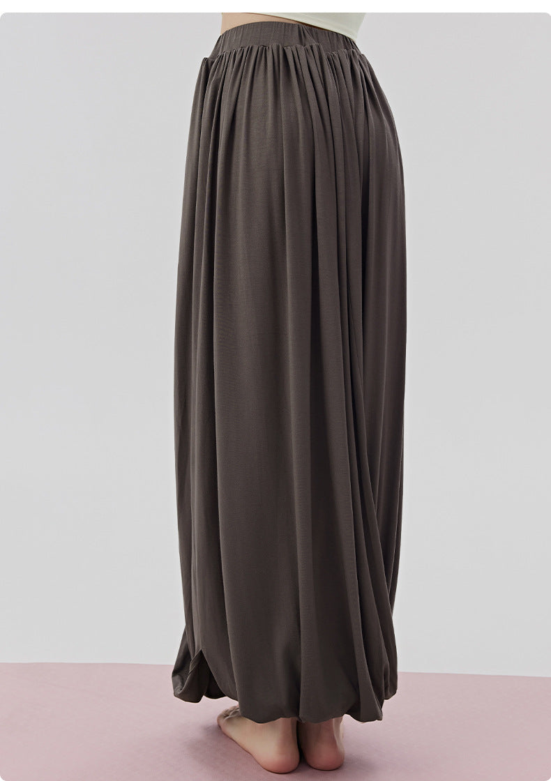 Women's 2026 new meditation yoga bloomers leg wide-leg pants