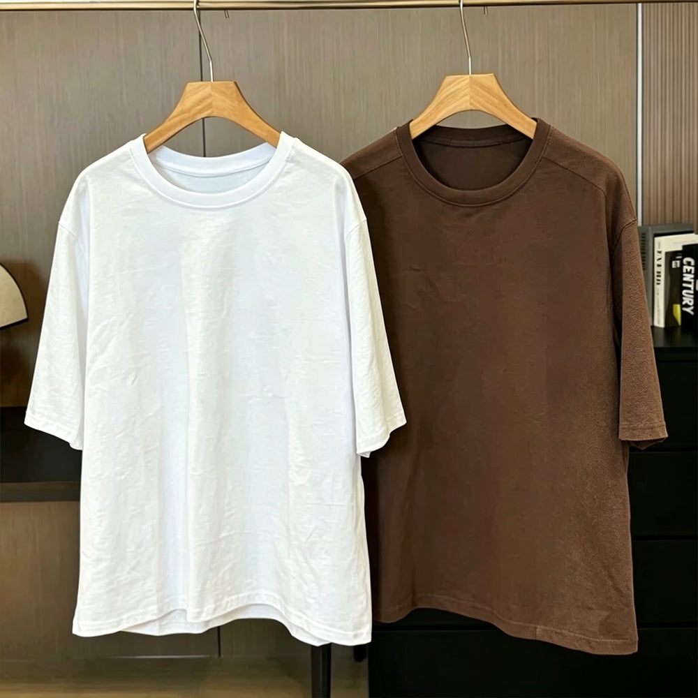 Women's new casual cotton loose sports short sleeve T-shirt